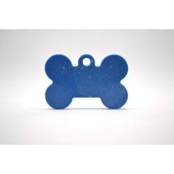 Hundetegn, lille kdben, bl og hvid