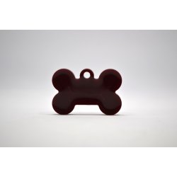 Hundetegn, lille kdben, rd shimmer