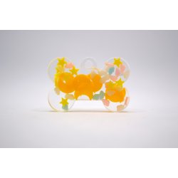 Hundetegn, lille kdben, mne, stjerner og skyer