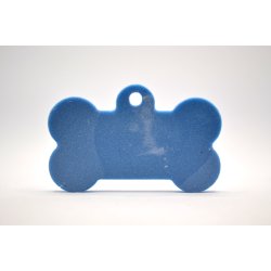 Hundetegn, stort kdben, bl og hvid