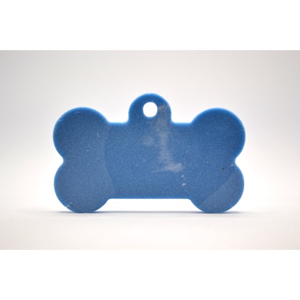 Hundetegn, stort kdben, bl og hvid