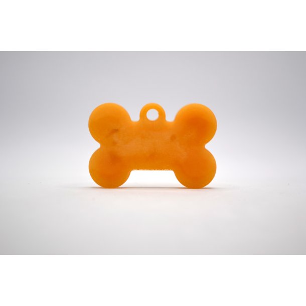 Hundetegn, lille kdben, gul med bladguld