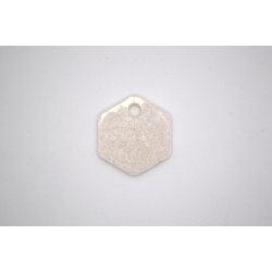 Hundetegn, lille hexagon, perlemor