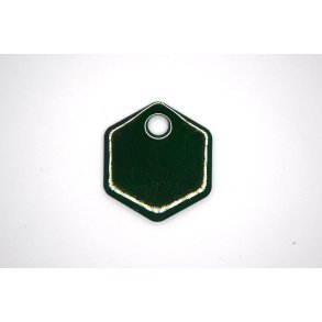 Hundetegn, lille hexagon, grn