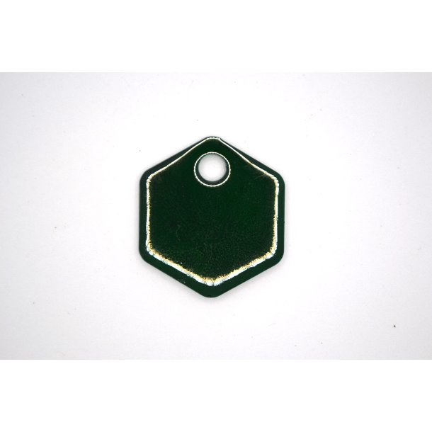 Hundetegn, lille hexagon, grn