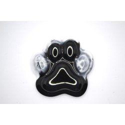 Nglering, pote, sort og hvid