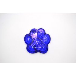 Nglering, pote, gennemsigtig, bl, lilla