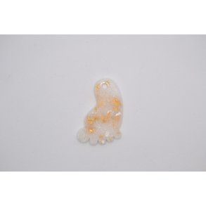 Nglering, Baby fod, blad guld med perlemor 