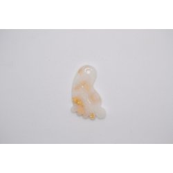 Nglering, Baby fod, blad guld med perlemor 