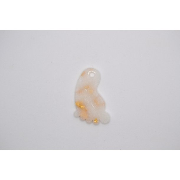 Nglering, Baby fod, blad guld med perlemor 