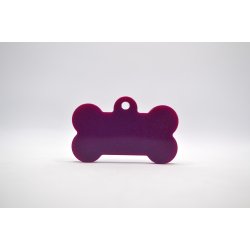 Hundetegn, stort kdben, lilla, pink, slv