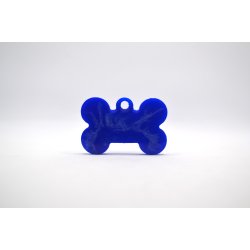 Hundetegn, lille kdben, bl og hvid