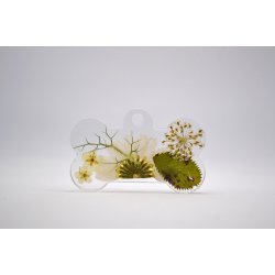 Hundetegn, stort kdben, blomster