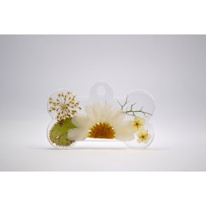 Hundetegn, stort kdben, blomster