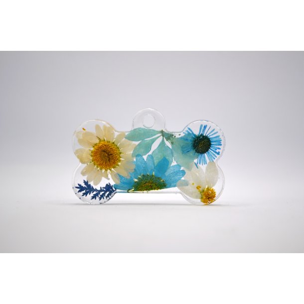 Hundetegn, stort kdben, blomster