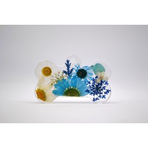 Hundetegn, stort kdben, blomster