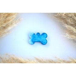 Hundetegn, lille kdben, bl og hvid