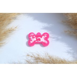 Hundetegn, lille kdben. lyserd med hvid effekt