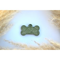 Hundetegn, stort kdben, grn shimmer