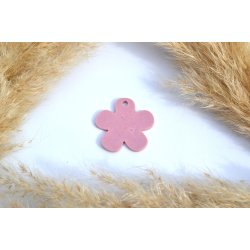 Hundetegn, stor blomst, holografisk svag lyserd