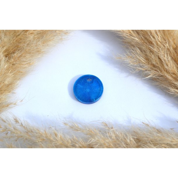 Hundetegn, mellem rund, bl med effekt