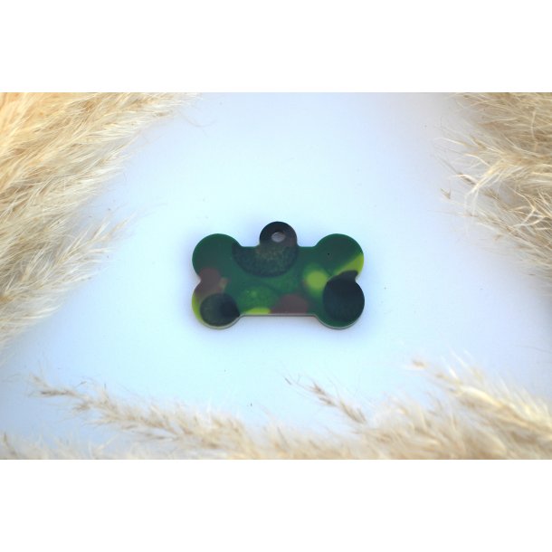 Hundetegn, stort kdben, sort, grn, brun