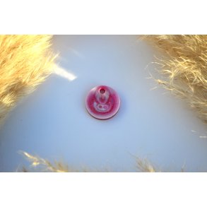 Hundetegn, mellem rund, rd og hvid