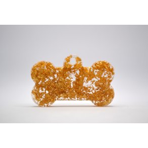 Hundetegn, stort kdben, blad guld