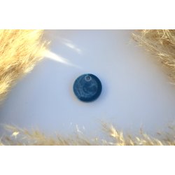 Hundetegn, mellem rund, turkis og hvid