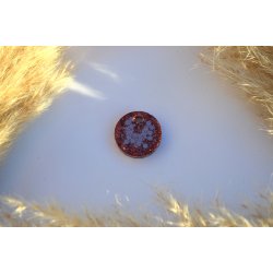 Hundetegn, mellem rund, glitter