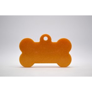 Hundetegn, stort kdben, guld glimmer