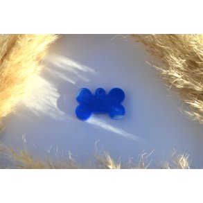 Hundetegn, lille kdben, bl og gennemsigtig