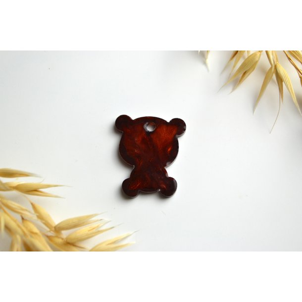 Hundetegn, lille bjrn, brun med effekt