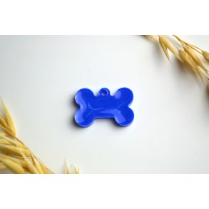 Hundetgn, mini kdben, bl med effekt