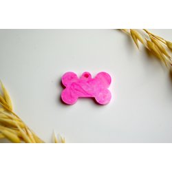 Hundetegn, mini kdben, lyserd med effekt