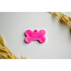 Hundetegn, mini kdben, lyserd med effekt