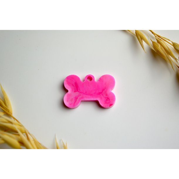 Hundetegn, mini kdben, lyserd med effekt