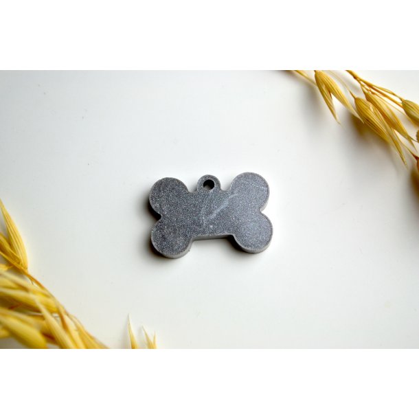 Hundetegn, mini kdben, slv shimmer