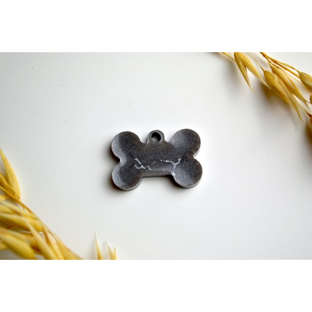 Hundetegn, mini kdben, slv shimmer