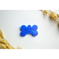 Hundetegn, mini kdben, bl med effekt