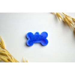 Hundetegn, mini kdben, bl med effekt