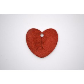 Hundetegn, stort hjerte, bronze