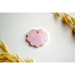 Hundetegn, lille musling, lyser�d shimmer