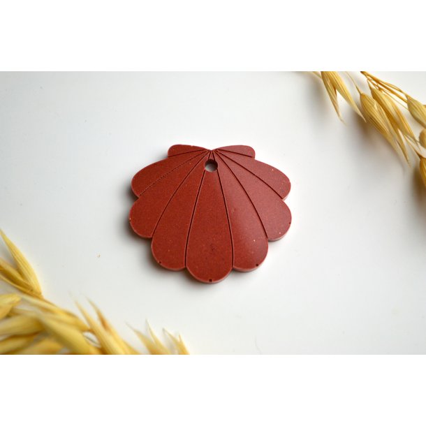 Hundetegn, stor musling, bronze shimmer