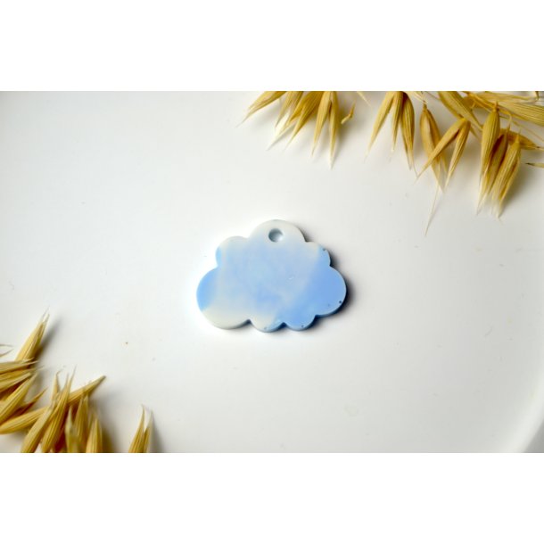 Hundetegn, Lille sky, bl� og hvid