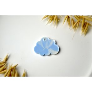 Hundetegn, Lille sky, bl� og hvid