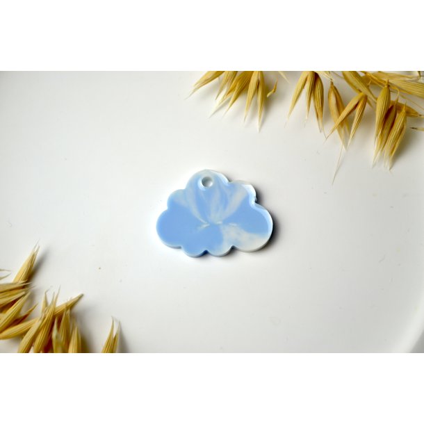 Hundetegn, Lille sky, bl� og hvid