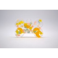 Hundetegn, lille kdben, mne, stjerner og skyer