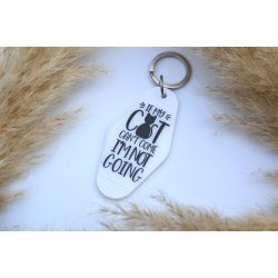 STRESSED BLESSED &amp; CAT OBSESSED - IF MY CAT CANT COME IM NOT GOING