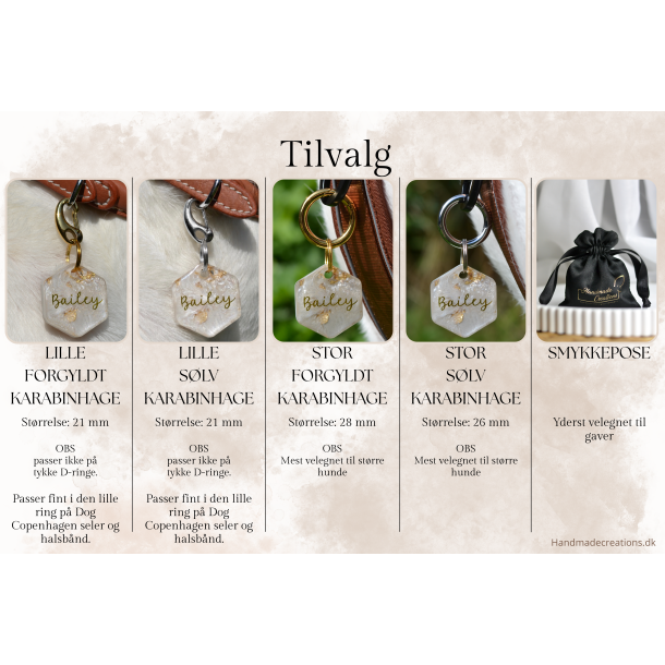 Hundetegn, lille k�dben, bl� 